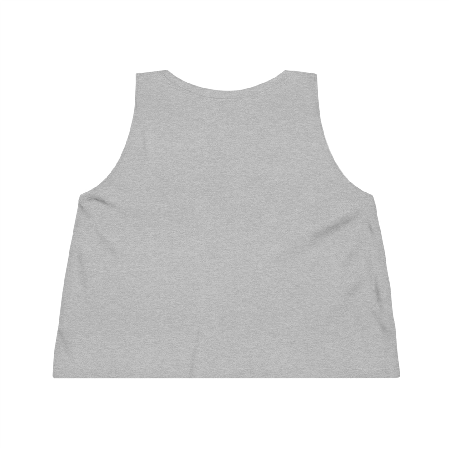 Women's Dancer 100% Organic Cotton Cropped Tank Top (Love)