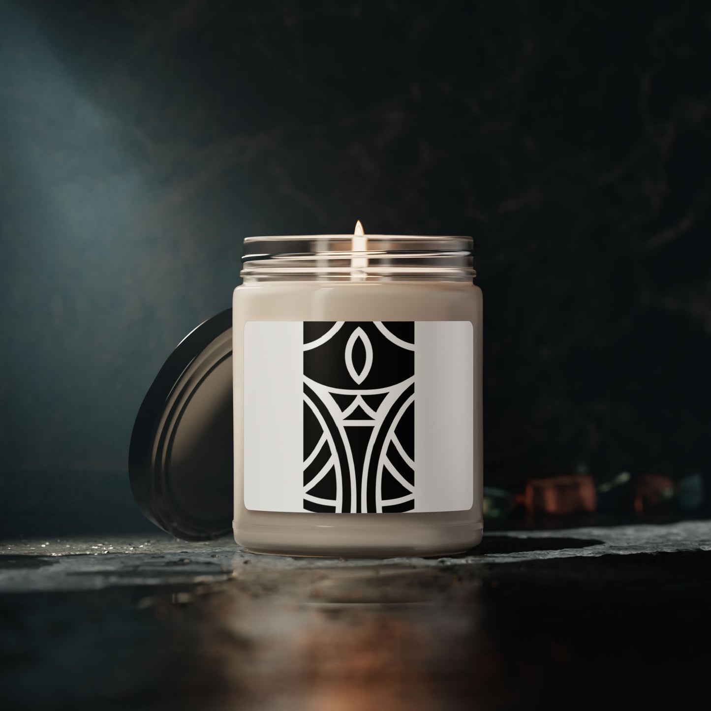 Scented Soy Candle, 9oz (Design 12)