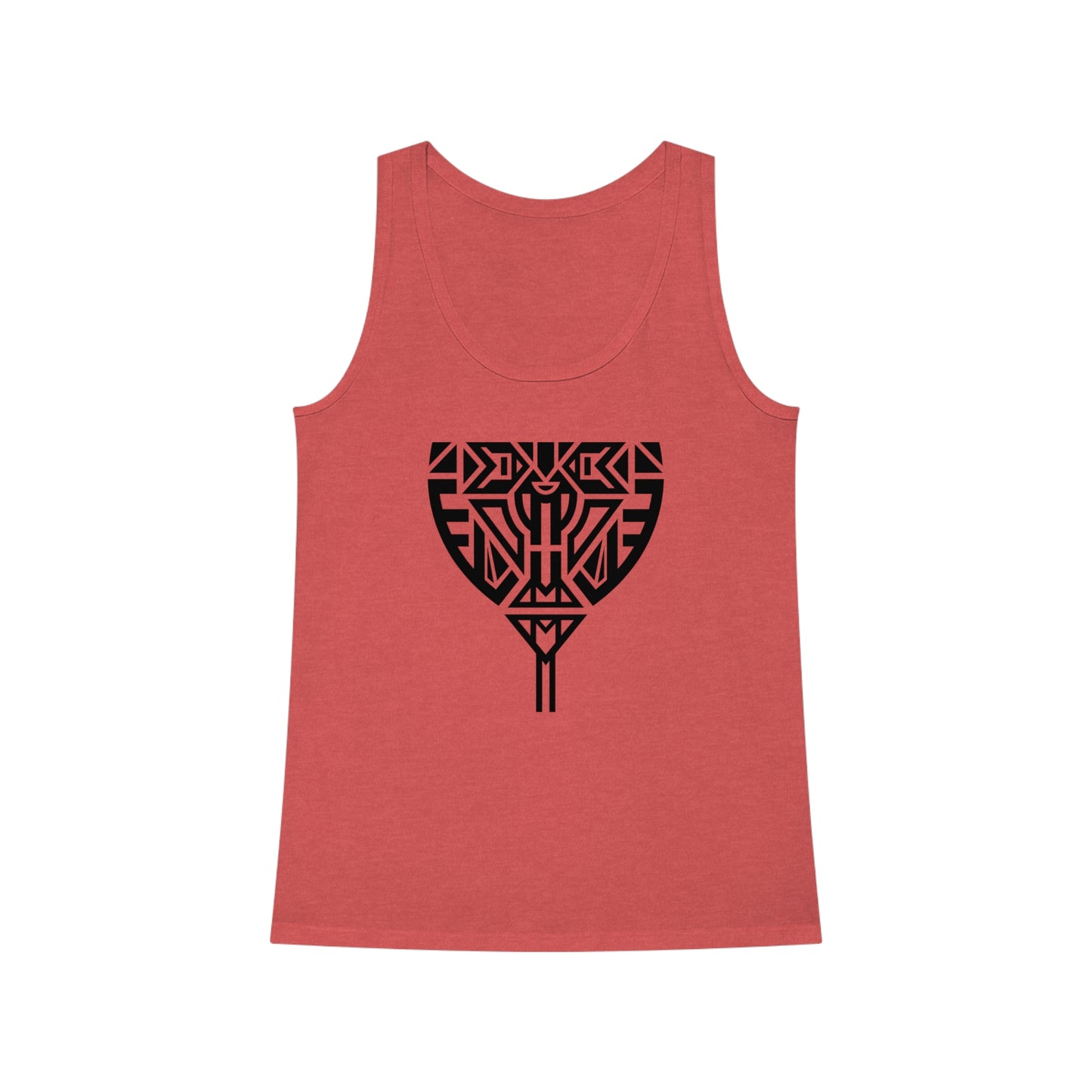 Women's Dreamer 100% Organic Cotton Tank Top (Design 10)