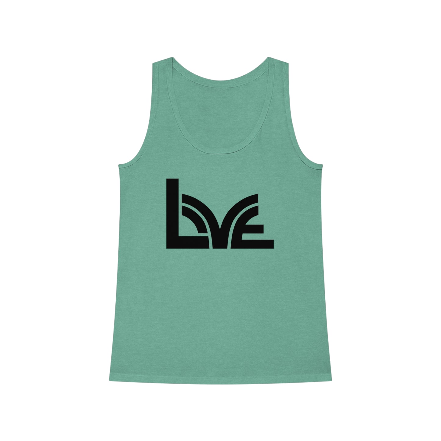 Women's Dreamer 100% Organic Cotton Tank Top (Love)