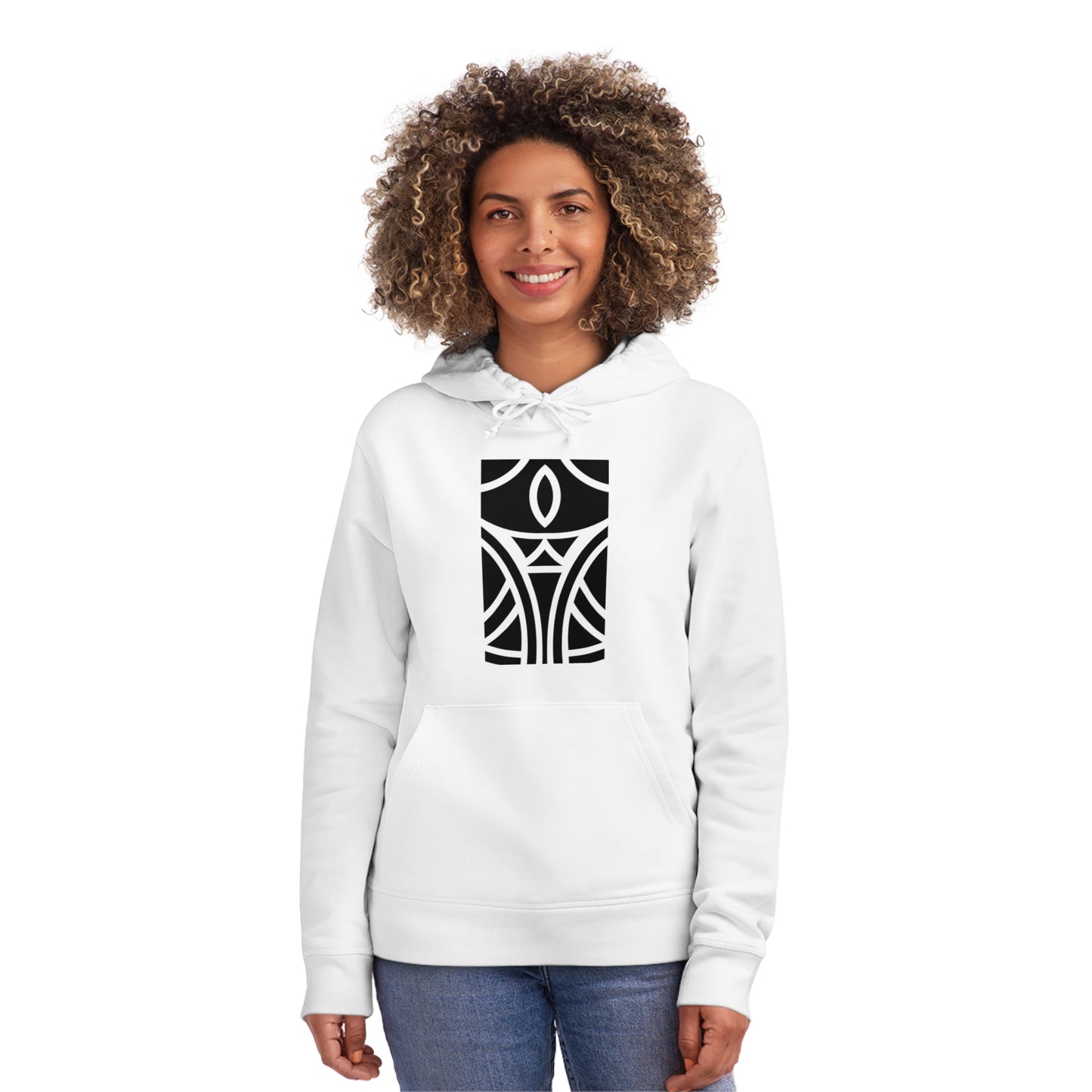 Unisex Drummer Hoodie (85% Organic Cotton and 15% Recycled Polyester) - Design 12