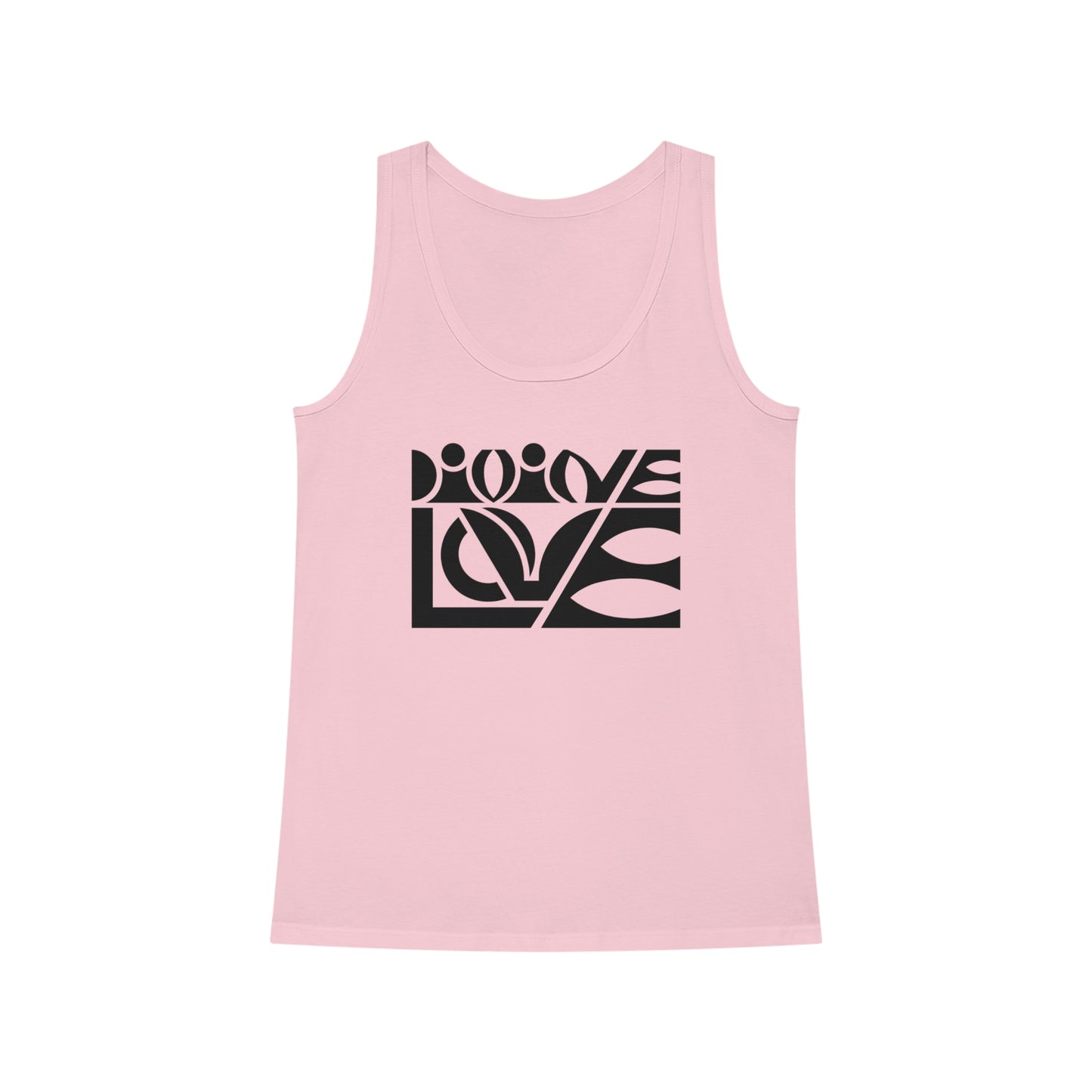 Women's Dreamer 100% Organic Cotton Tank Top (Divine Love)