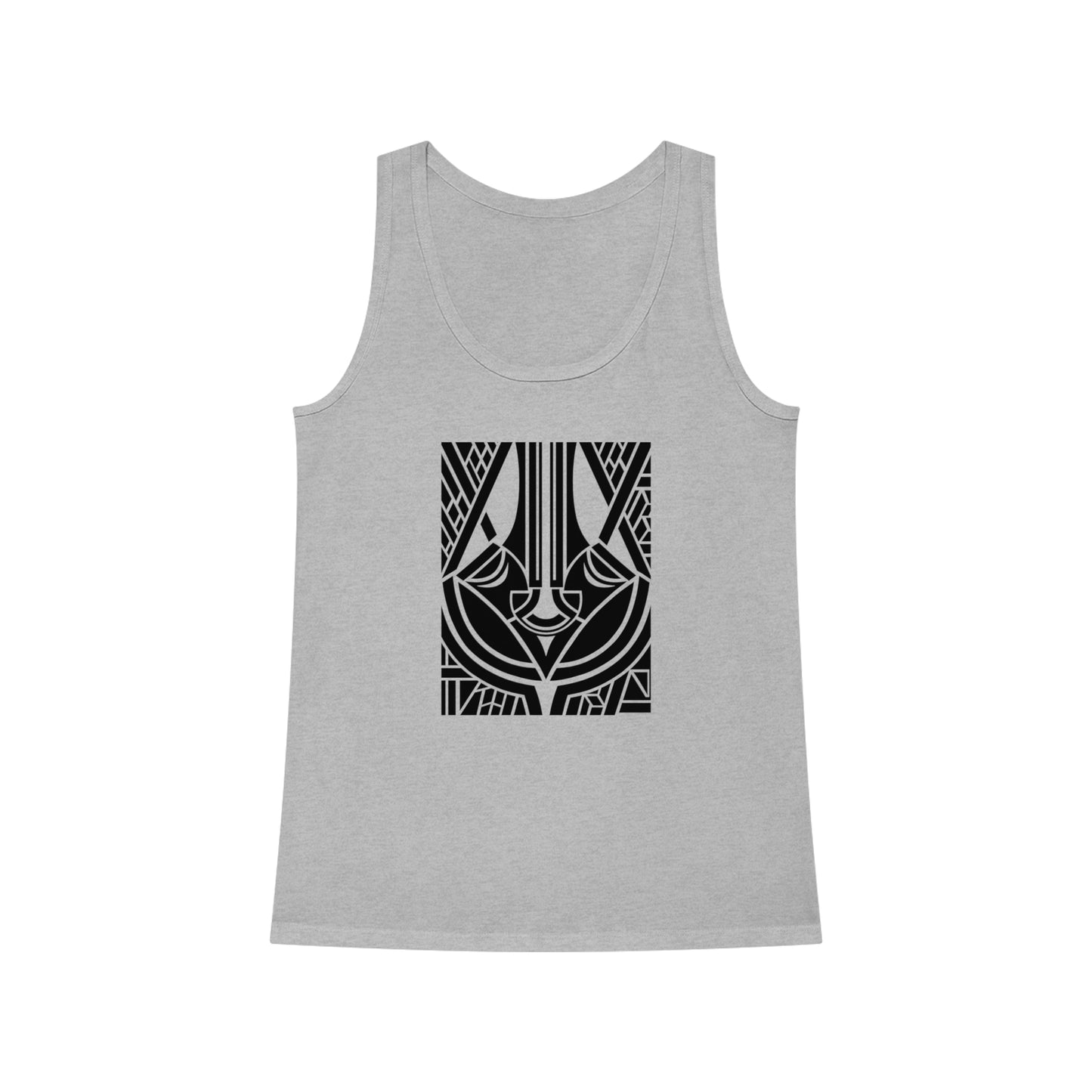 Women's Dreamer 100% Organic Cotton Tank Top (Design 25)