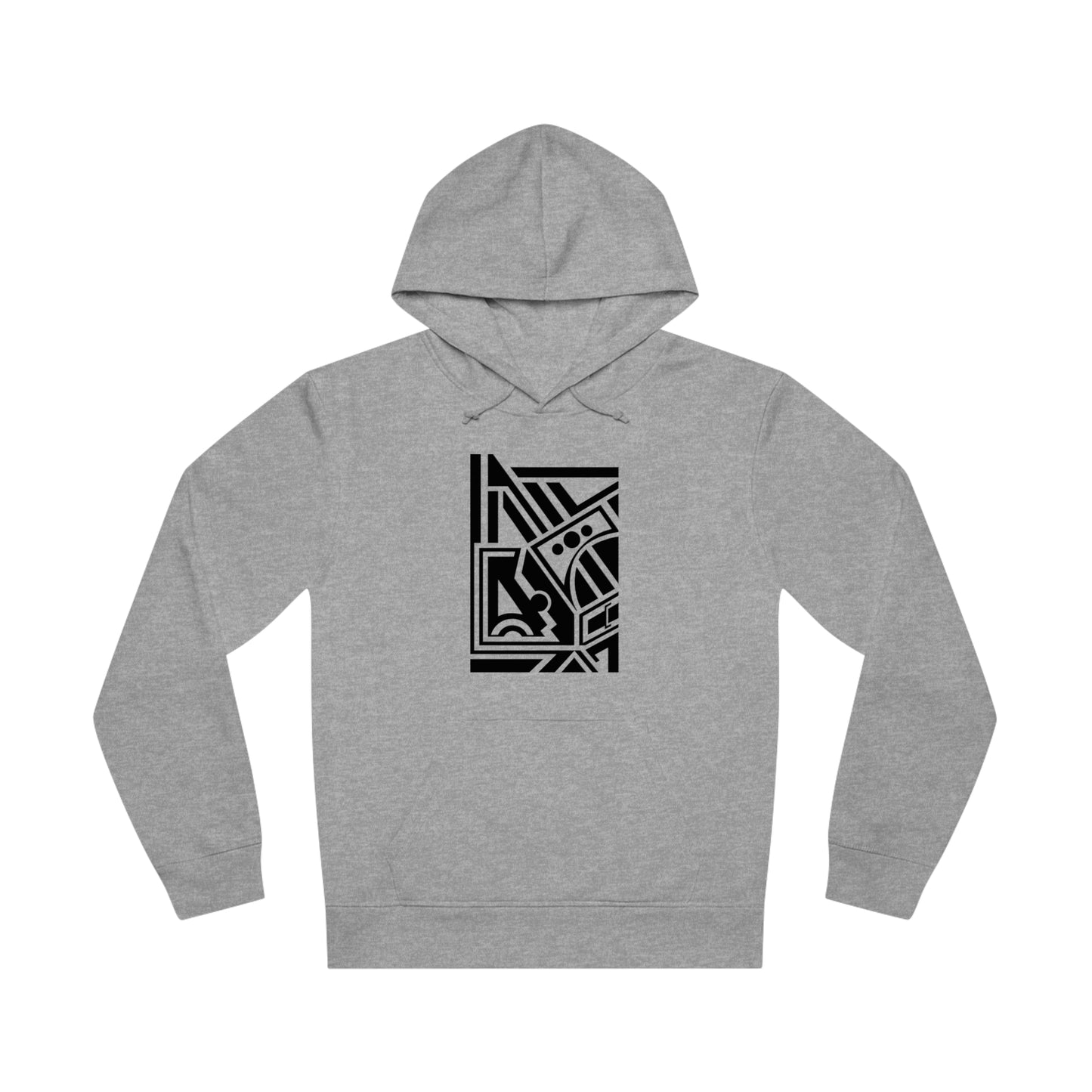 Unisex Drummer Hoodie (85% Organic Cotton and 15% Recycled Polyester) - Design 2