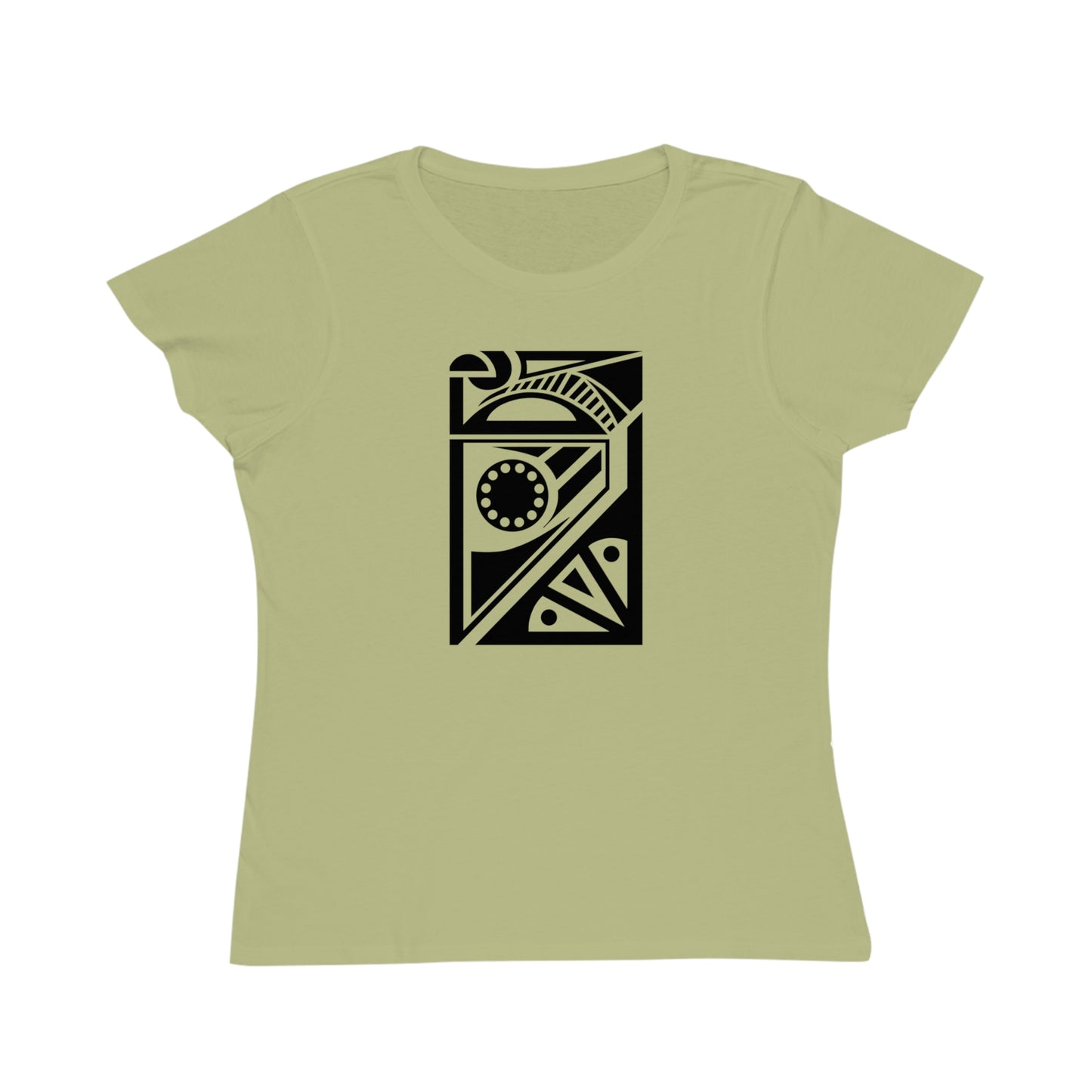 Women's Classic 100% Organic Cotton T-Shirt (Design 17)