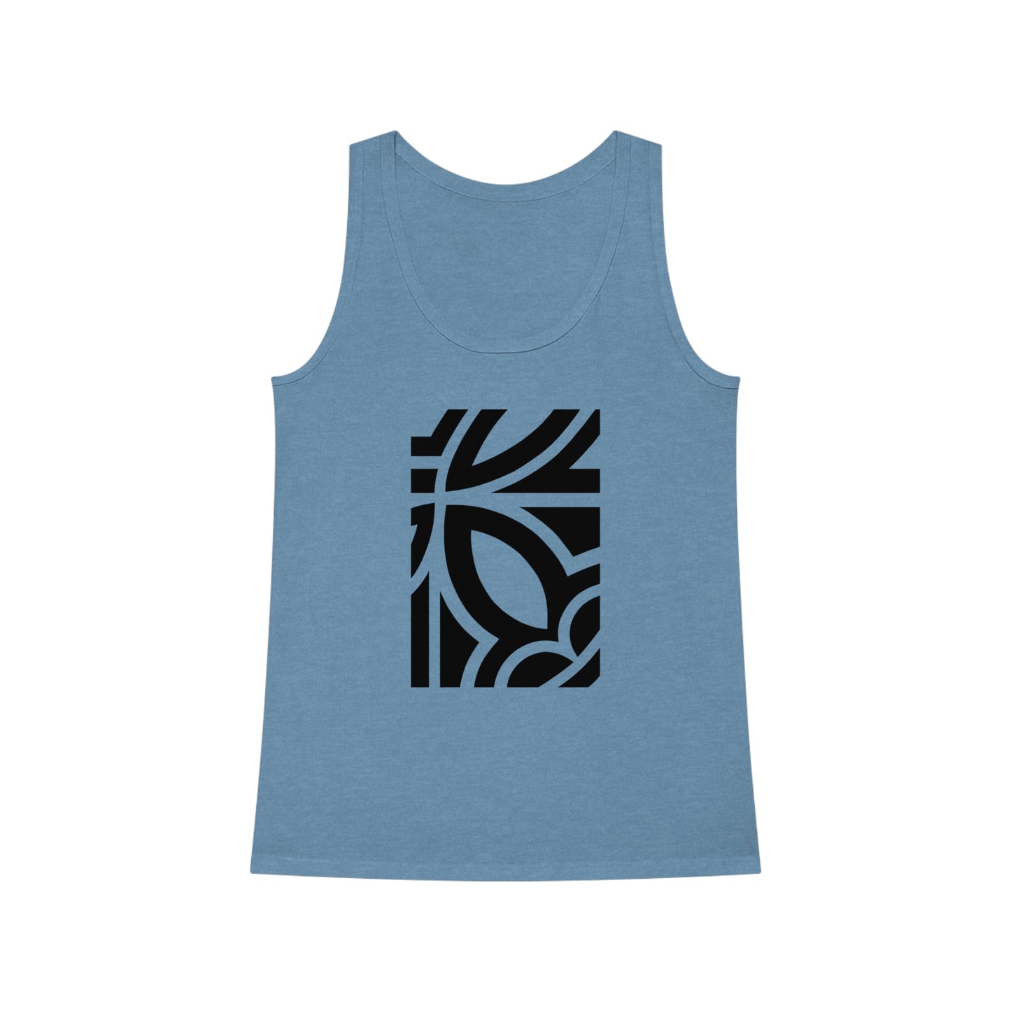 Women's Dreamer 100% Organic Cotton Tank Top (Design 24)