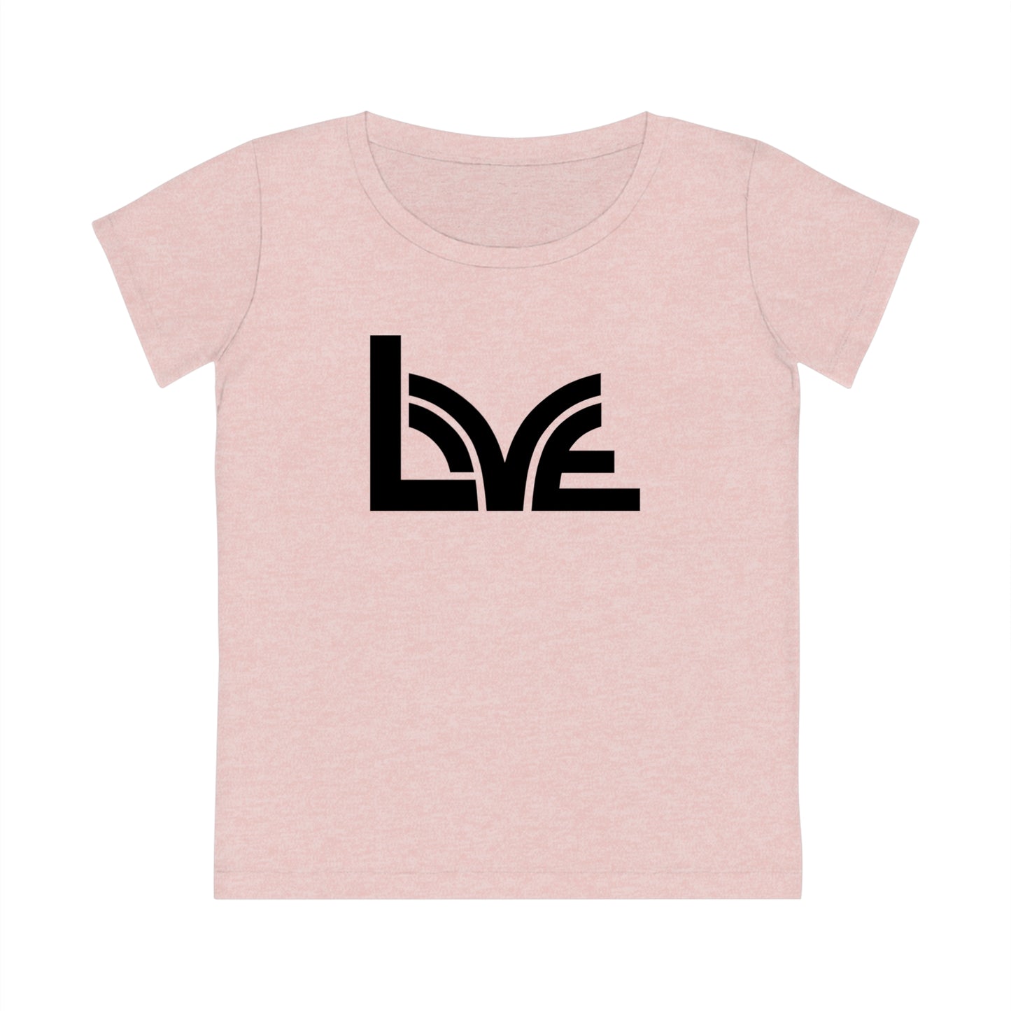 Women's Jazzer 100% Organic Cotton T-shirt (Love)