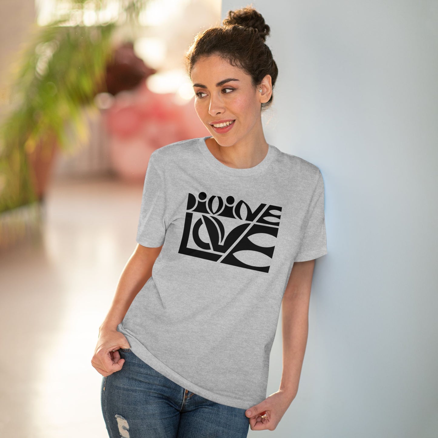 Unisex 100% Organic Cotton Creator T-shirt (Divine Love)