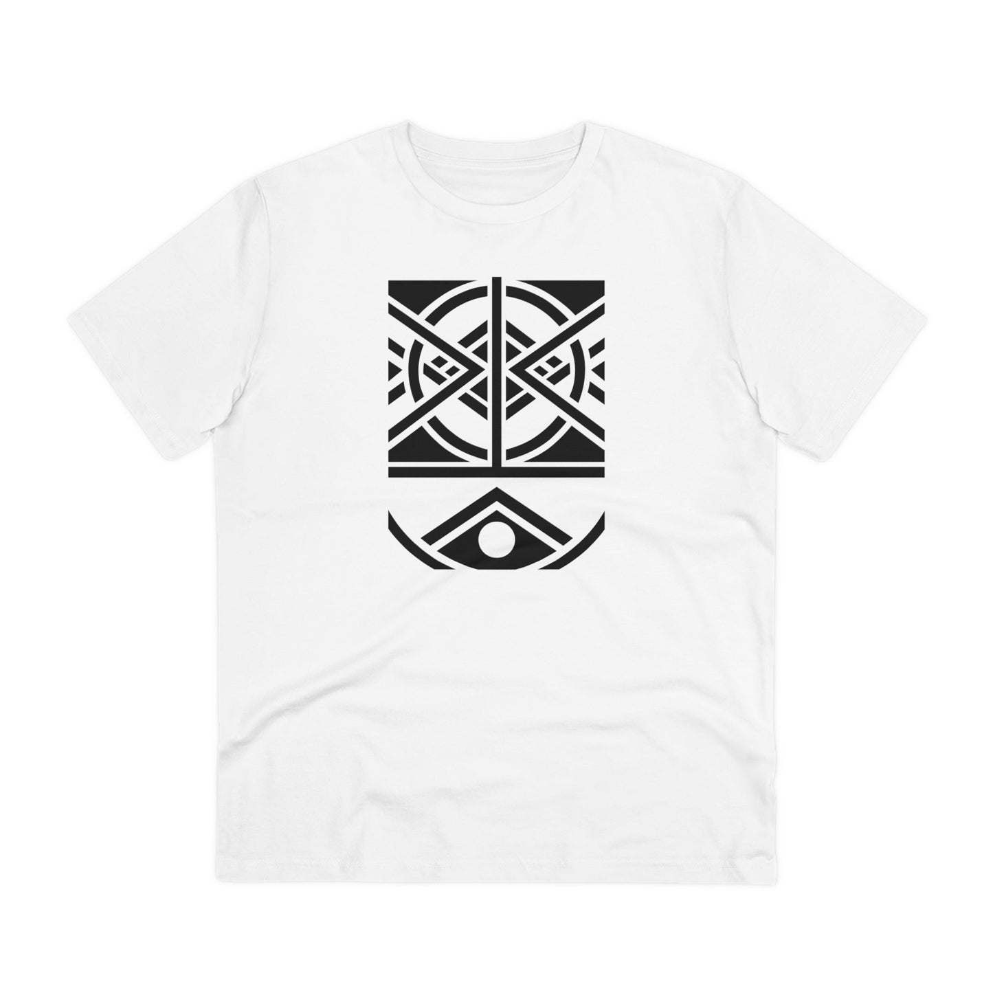 Unisex 100% Organic Cotton Creator T-shirt (Design 1)