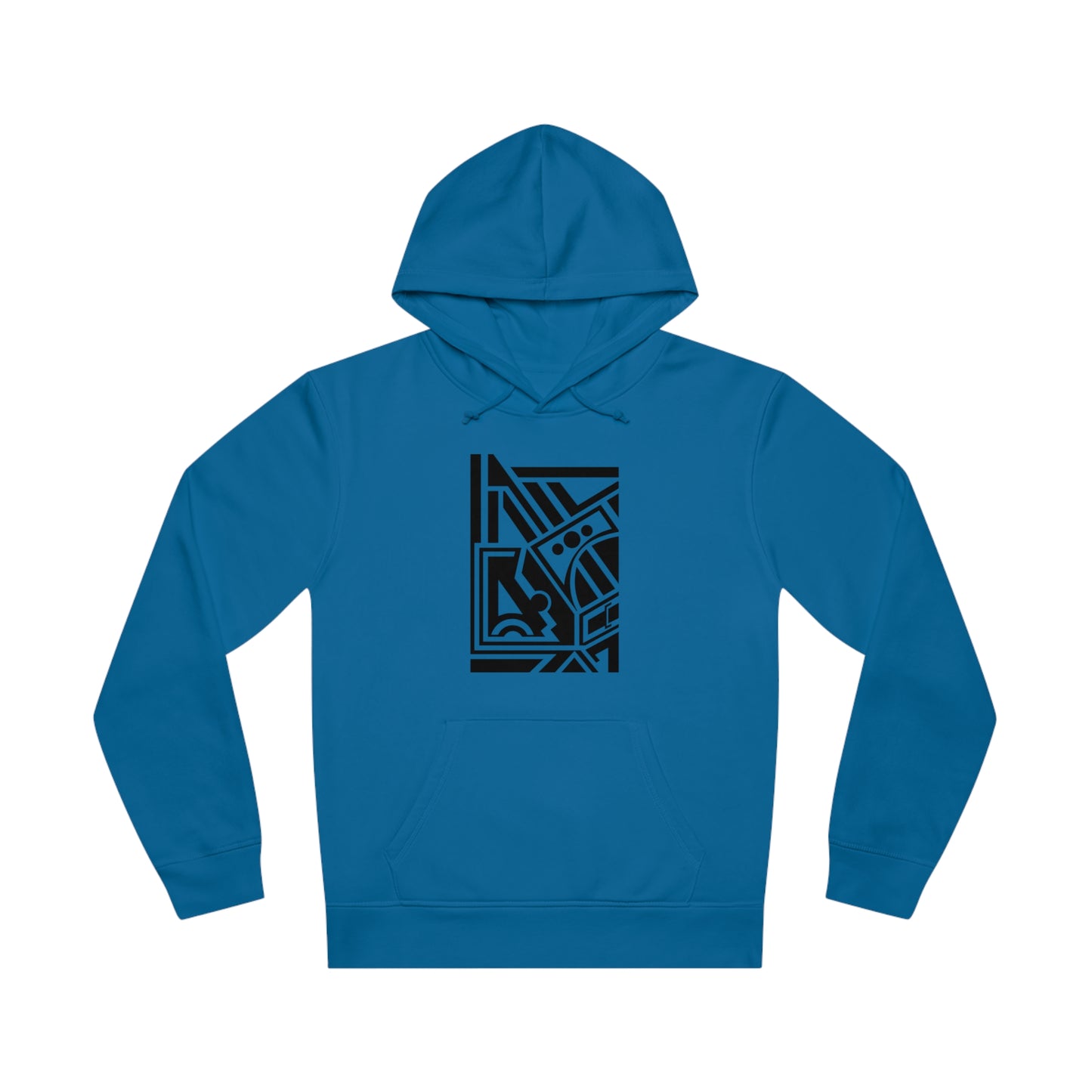 Unisex Drummer Hoodie (85% Organic Cotton and 15% Recycled Polyester) - Design 2