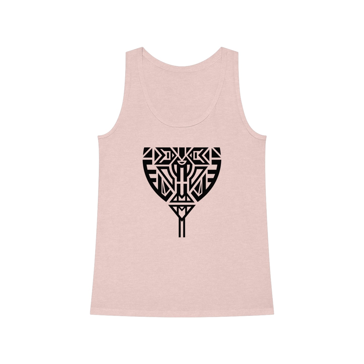 Women's Dreamer 100% Organic Cotton Tank Top (Design 10)