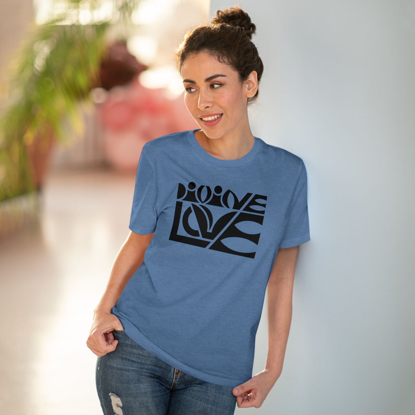 Unisex 100% Organic Cotton Creator T-shirt (Divine Love)