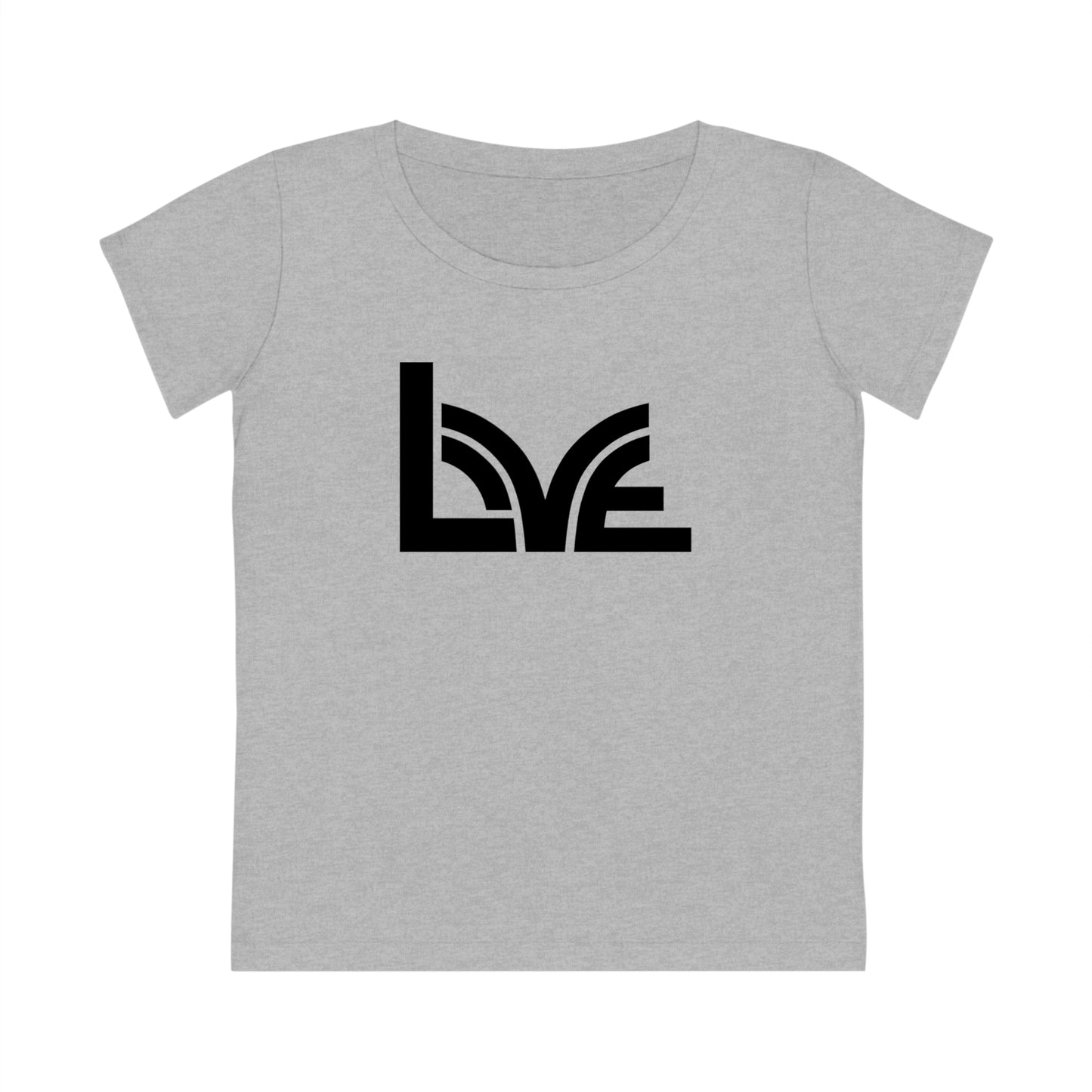 Women's Jazzer 100% Organic Cotton T-shirt (Love)