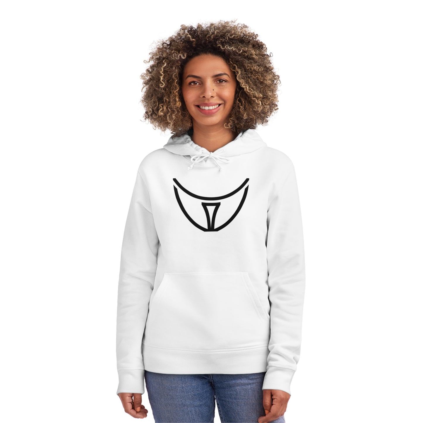 Unisex Drummer Hoodie (85% Organic Cotton and 15% Recycled Polyester) - Design 21