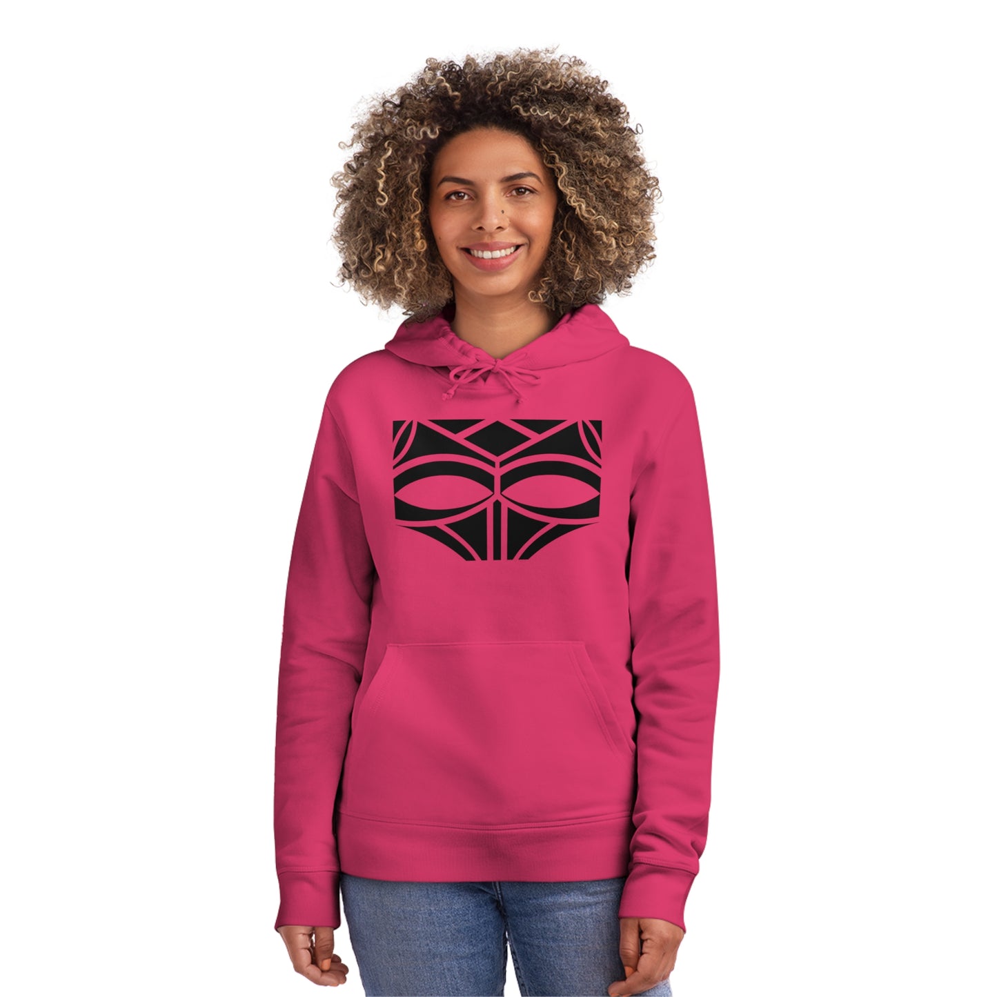 Unisex Drummer Hoodie (85% Organic Cotton and 15% Recycled Polyester) - Design 3