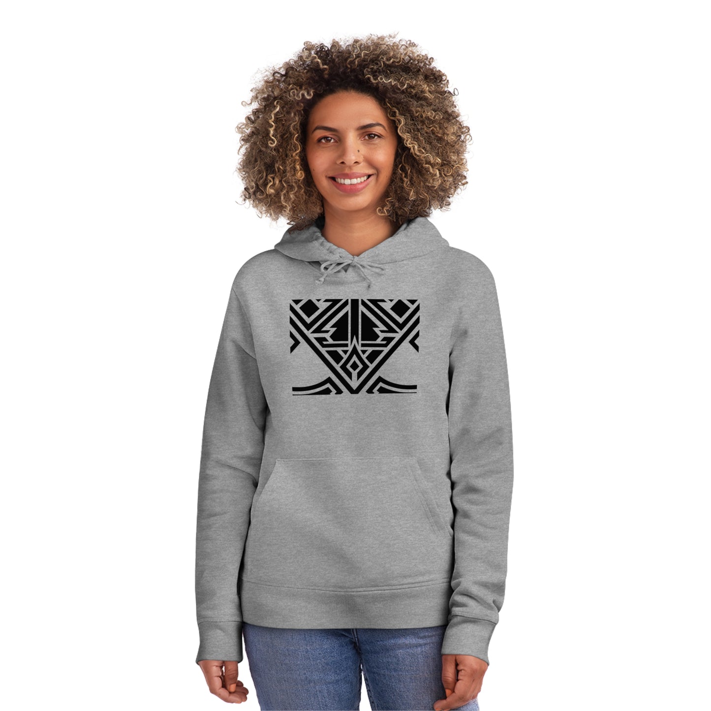 Unisex Drummer Hoodie (85% Organic Cotton and 15% Recycled Polyester) - Design 20