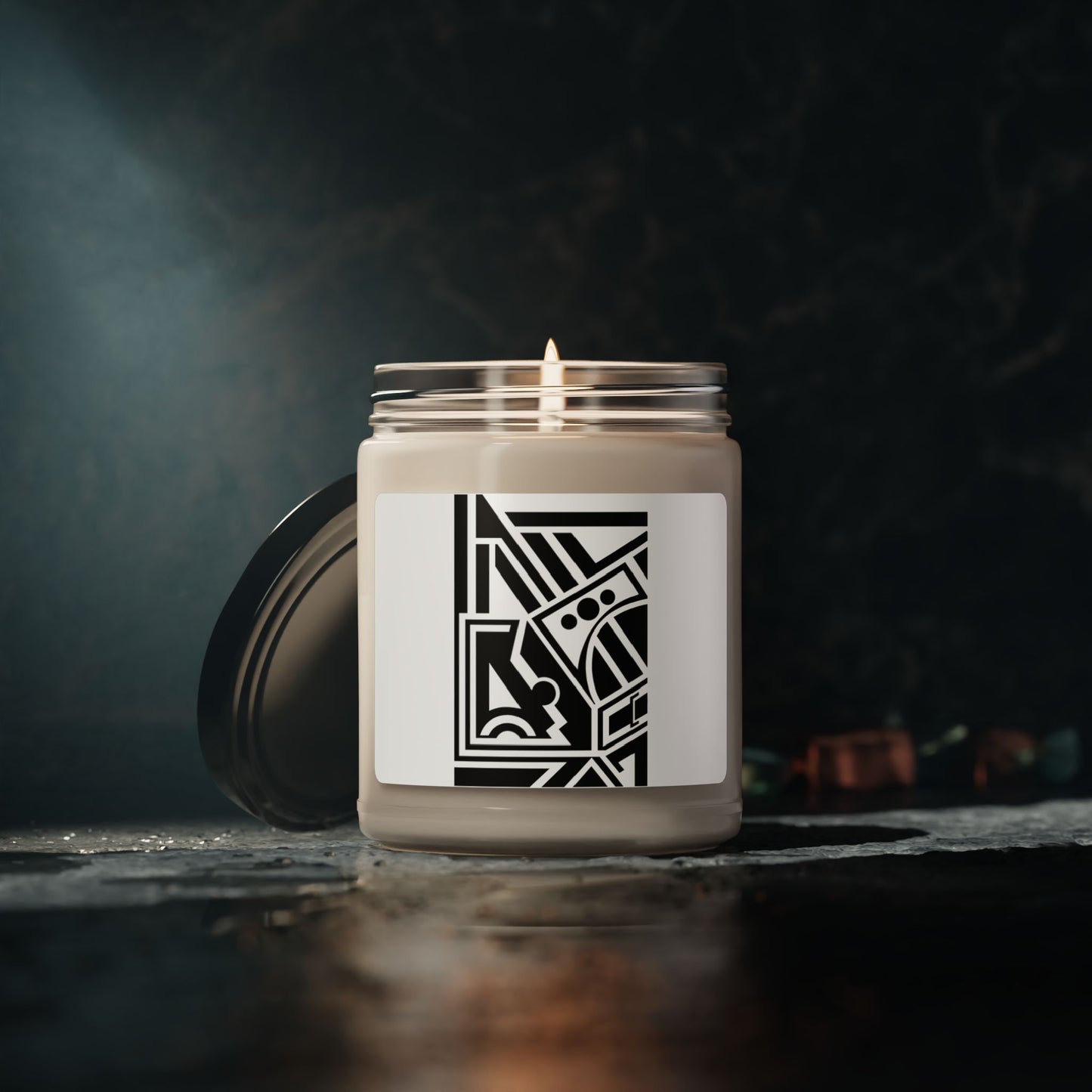 Soy Candle, 9oz (Design 2)