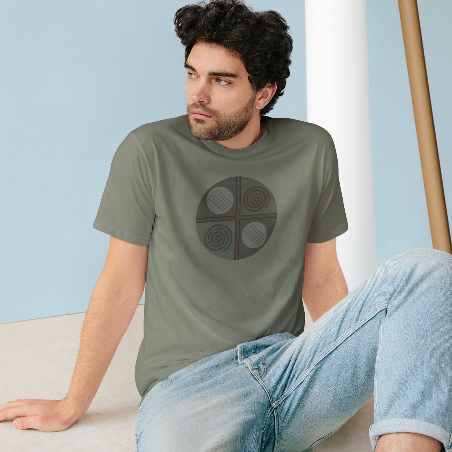 Unisex 100% Organic Cotton Staple T-shirt (Design 15)