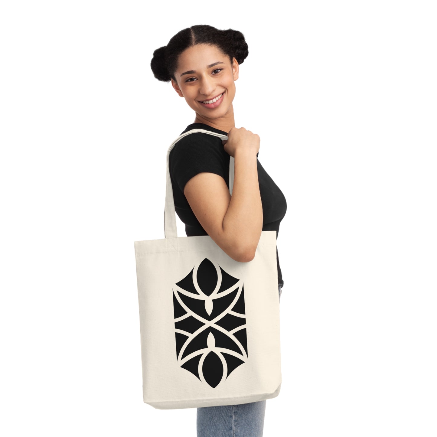 Woven Tote Bag (80% Recycled Cotton and 20% Recycled Polyester) - Design 18