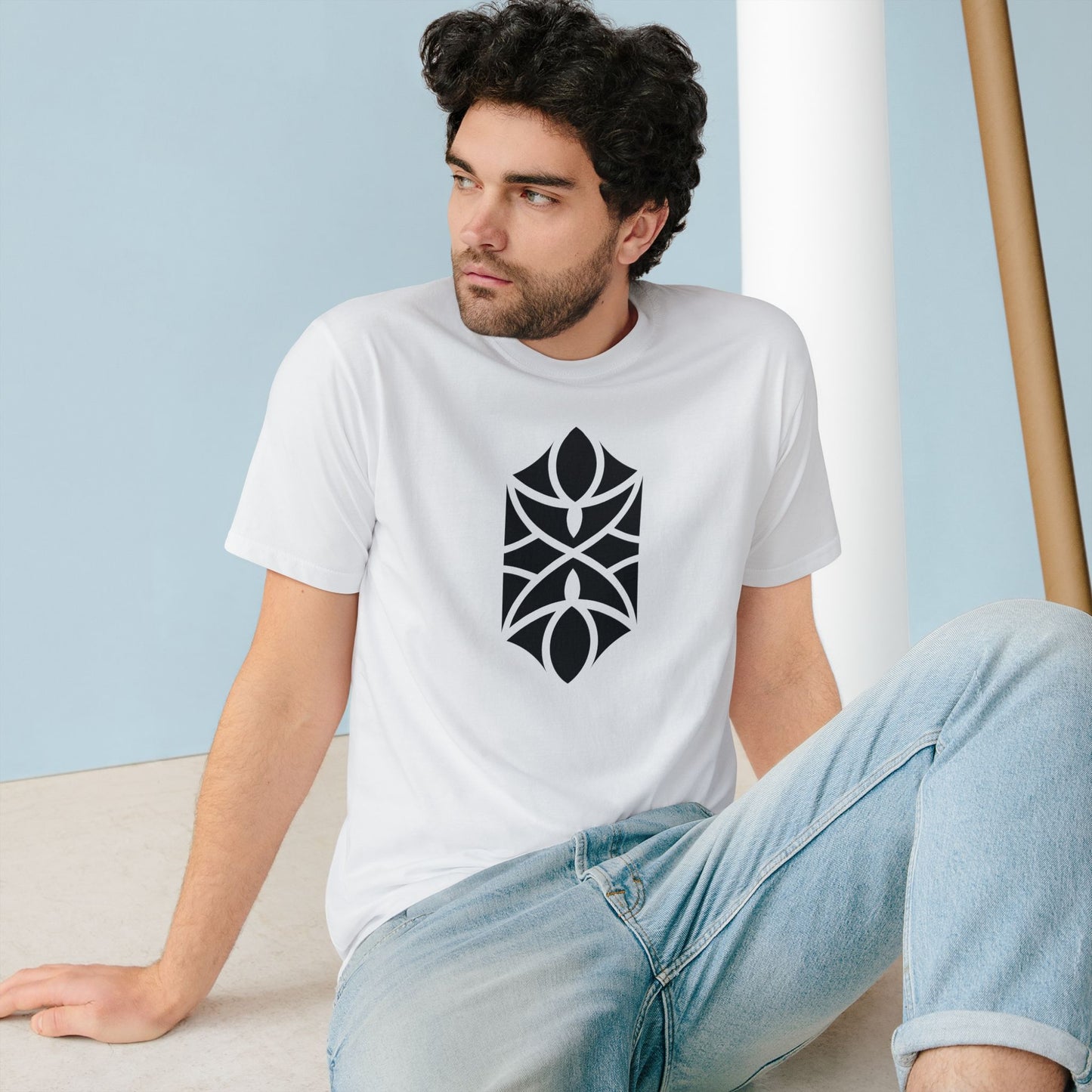 Unisex 100% Organic Cotton Staple T-shirt (Design 18)