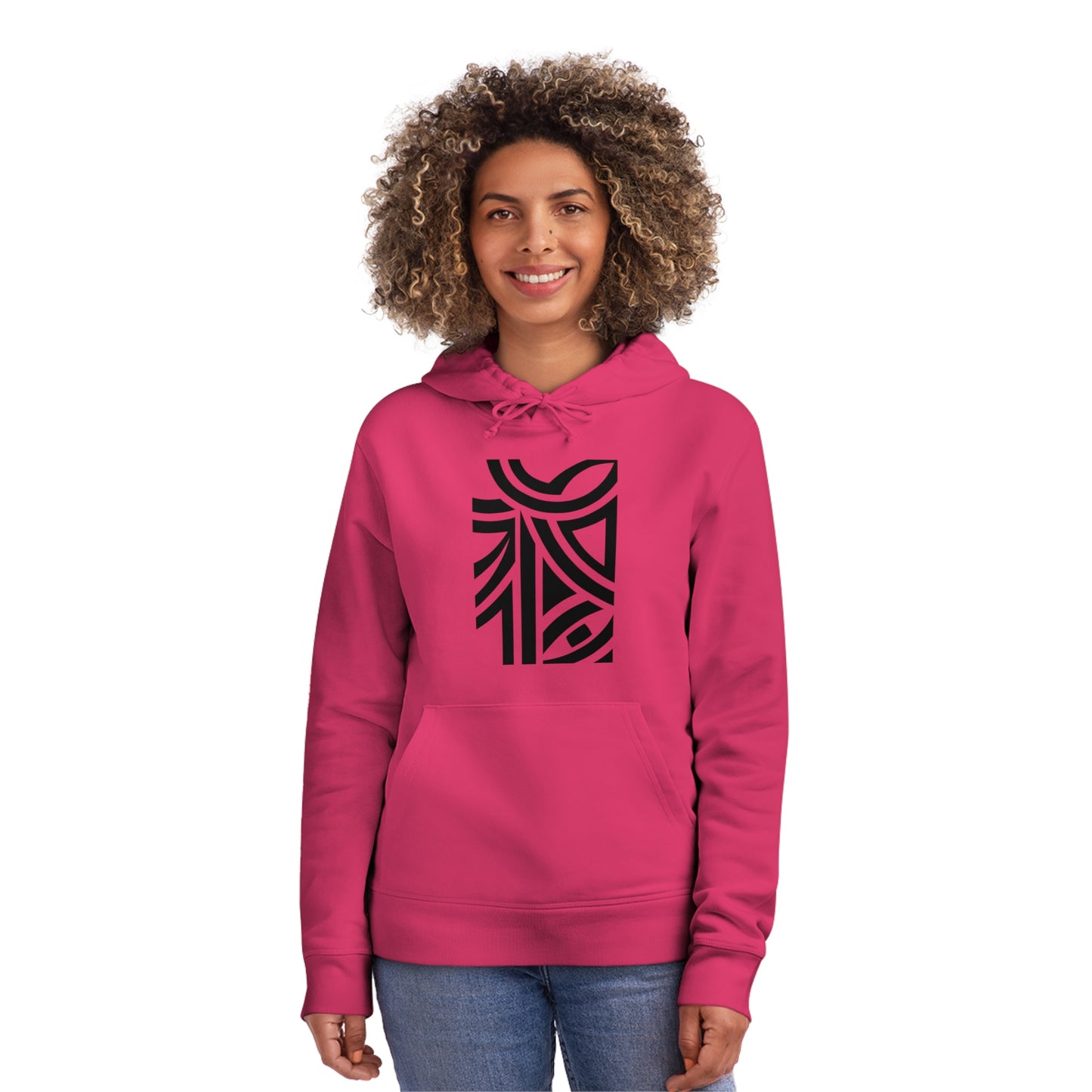 Unisex Drummer Hoodie (85% Organic Cotton and 15% Recycled Polyester) - Design 26