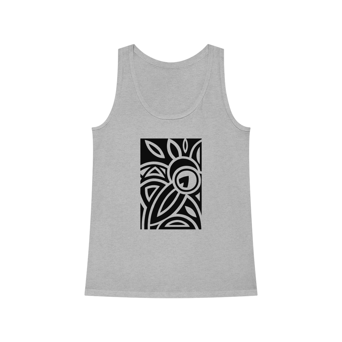 Women's Dreamer 100% Organic Cotton Tank Top (Design 23)