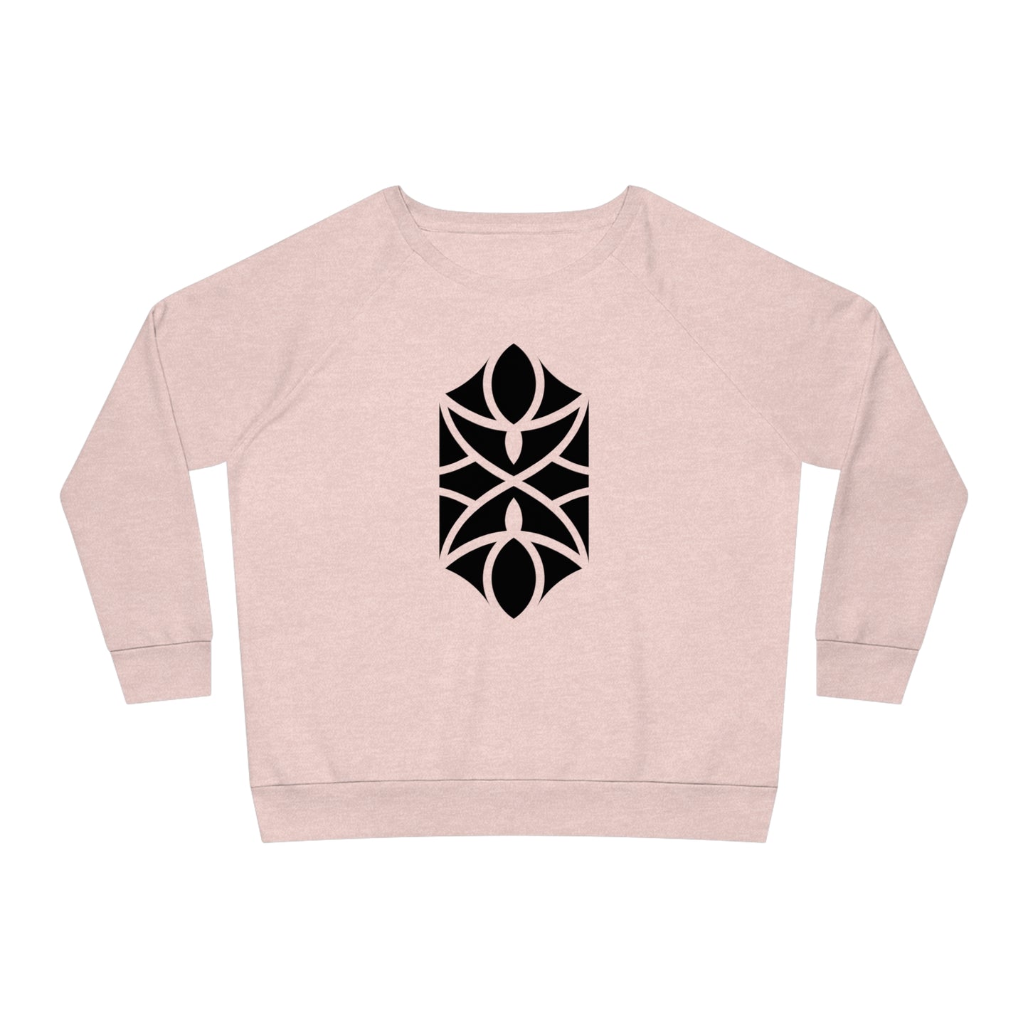 Women's Dazzler 85% Organic Cotton Relaxed Fit Sweatshirt (Design 18)