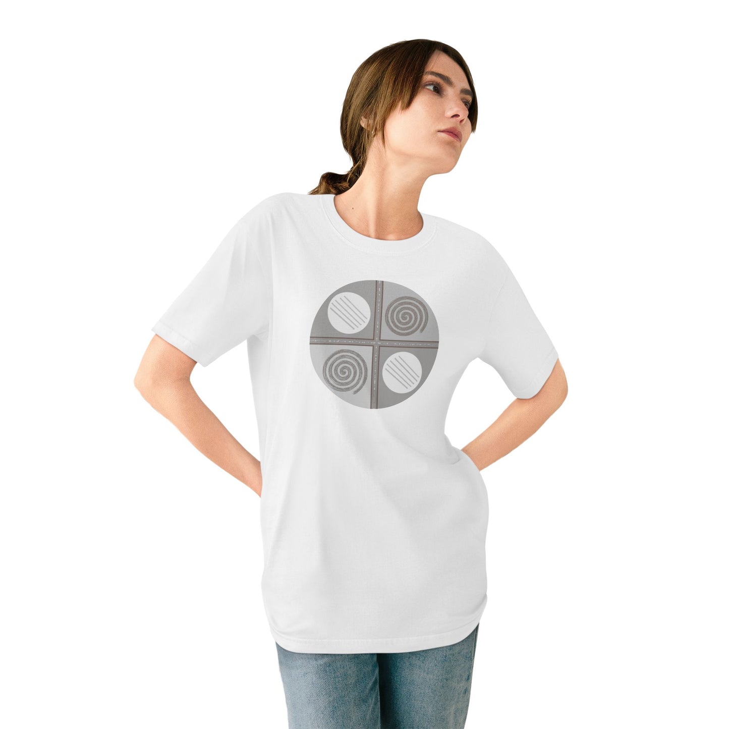 Unisex 100% Organic Cotton Staple T-shirt (Design 15)