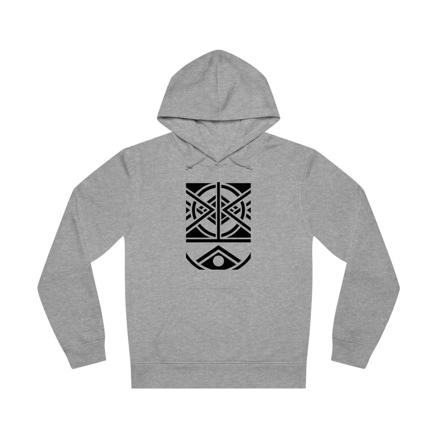 Unisex Drummer Hoodie (85% Organic Cotton and 15% Recycled Polyester) - Design 1