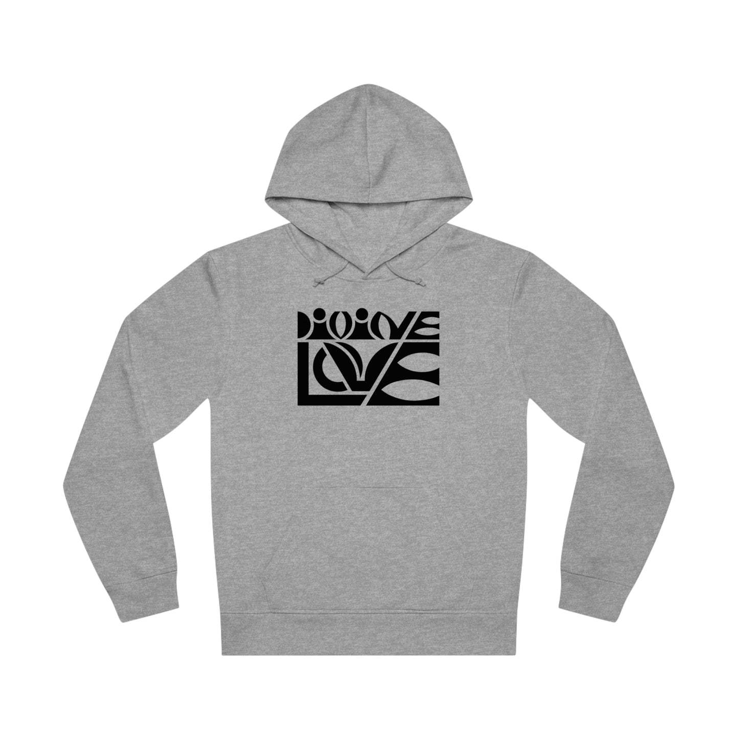 Unisex Drummer Hoodie (85% Organic Cotton and 15% Recycled Polyester) - Divine Love