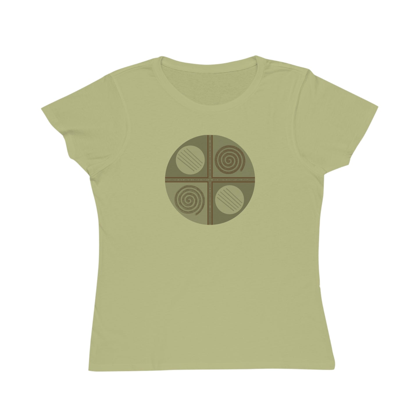 Women's Classic 100% Organic Cotton T-Shirt (Design 15)