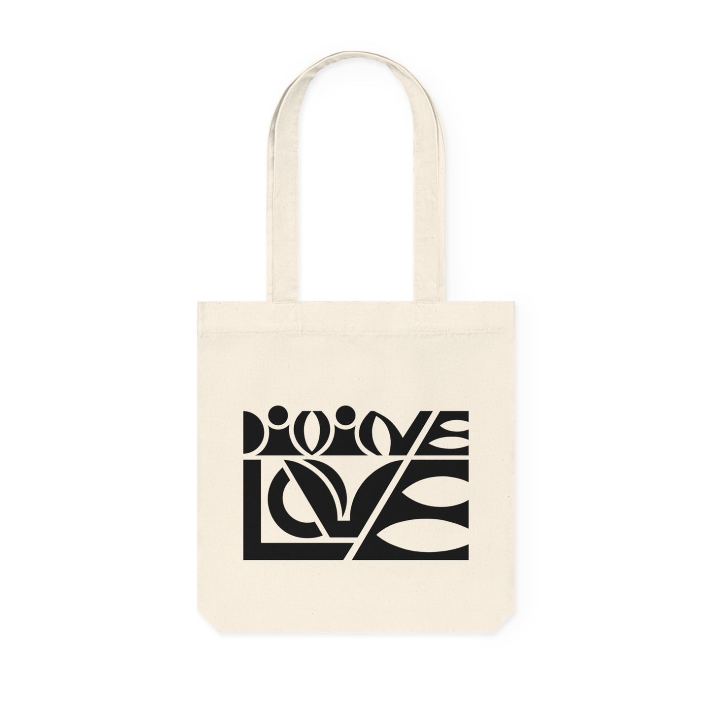 Woven Tote Bag (80% Recycled Cotton and 20% Recycled Polyester) - Divine Love