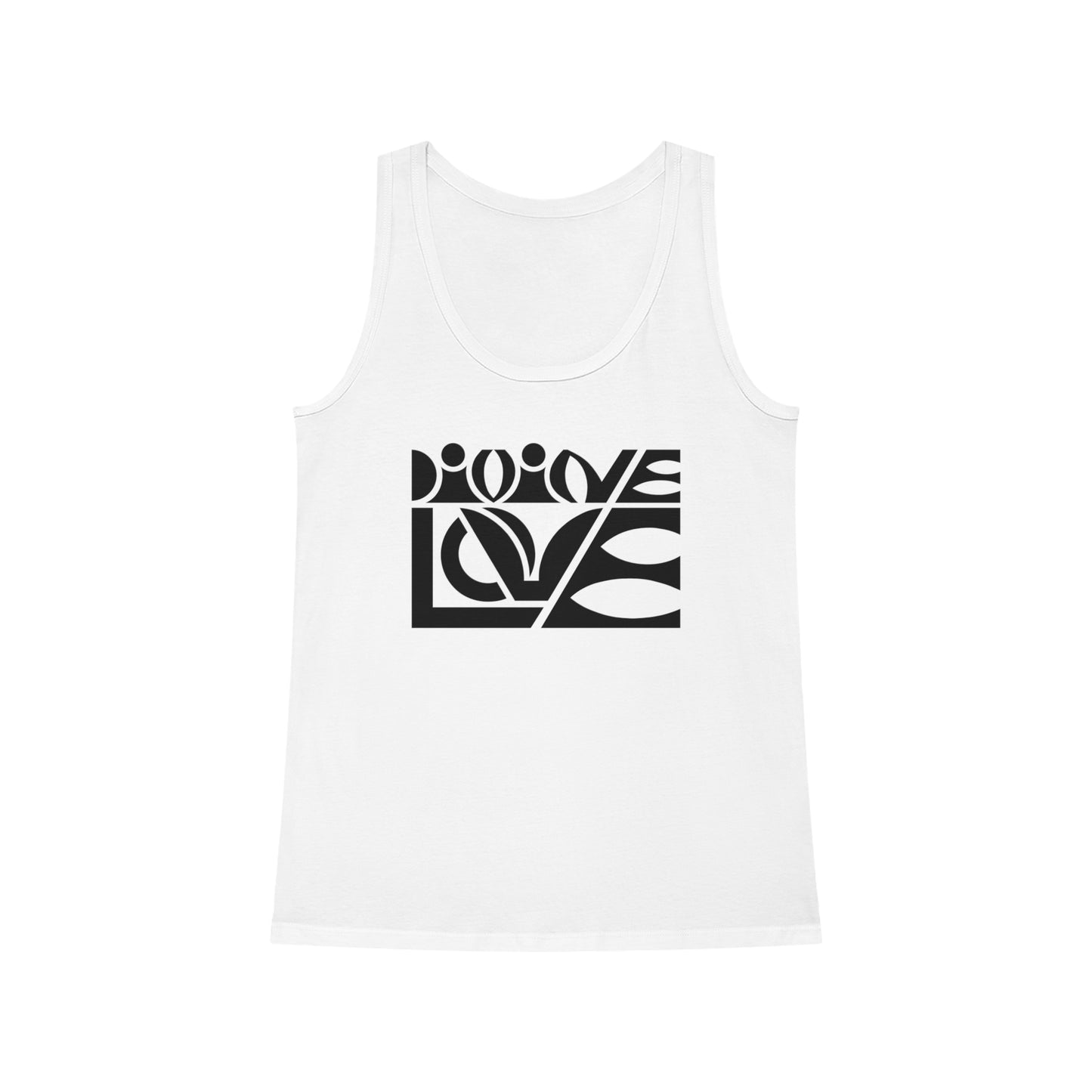 Women's Dreamer 100% Organic Cotton Tank Top (Divine Love)