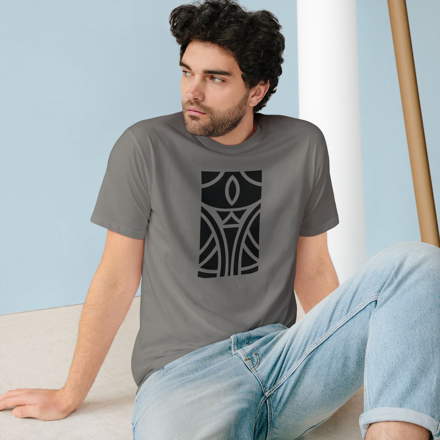 Unisex 100% Organic Cotton Staple T-shirt (Design 12)