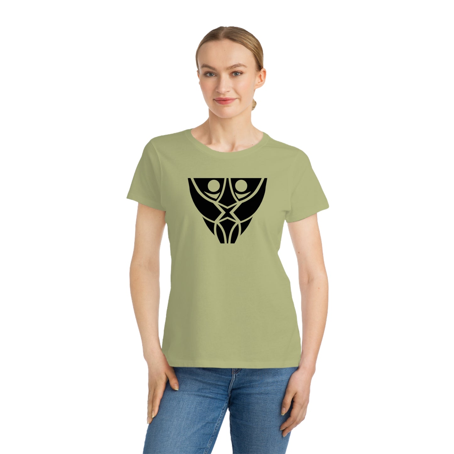 Women's Classic 100% Organic Cotton T-Shirt (Design 19)