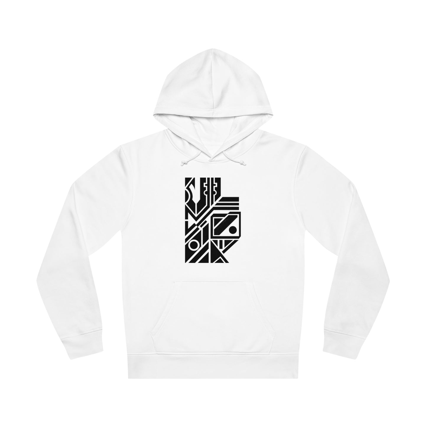 Unisex Drummer Hoodie (85% Organic Cotton and 15% Recycled Polyester) - Design 6