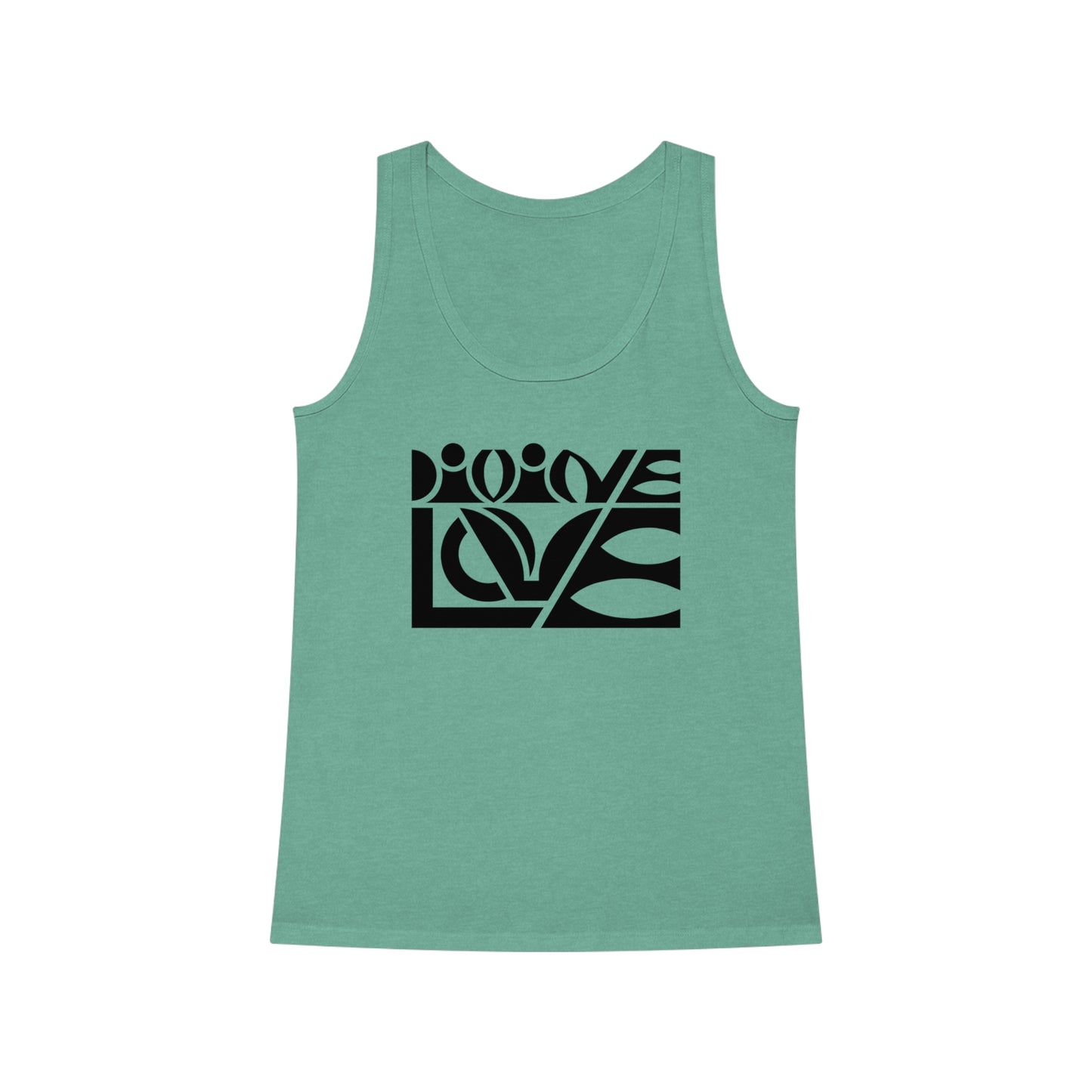 Women's Dreamer 100% Organic Cotton Tank Top (Divine Love)