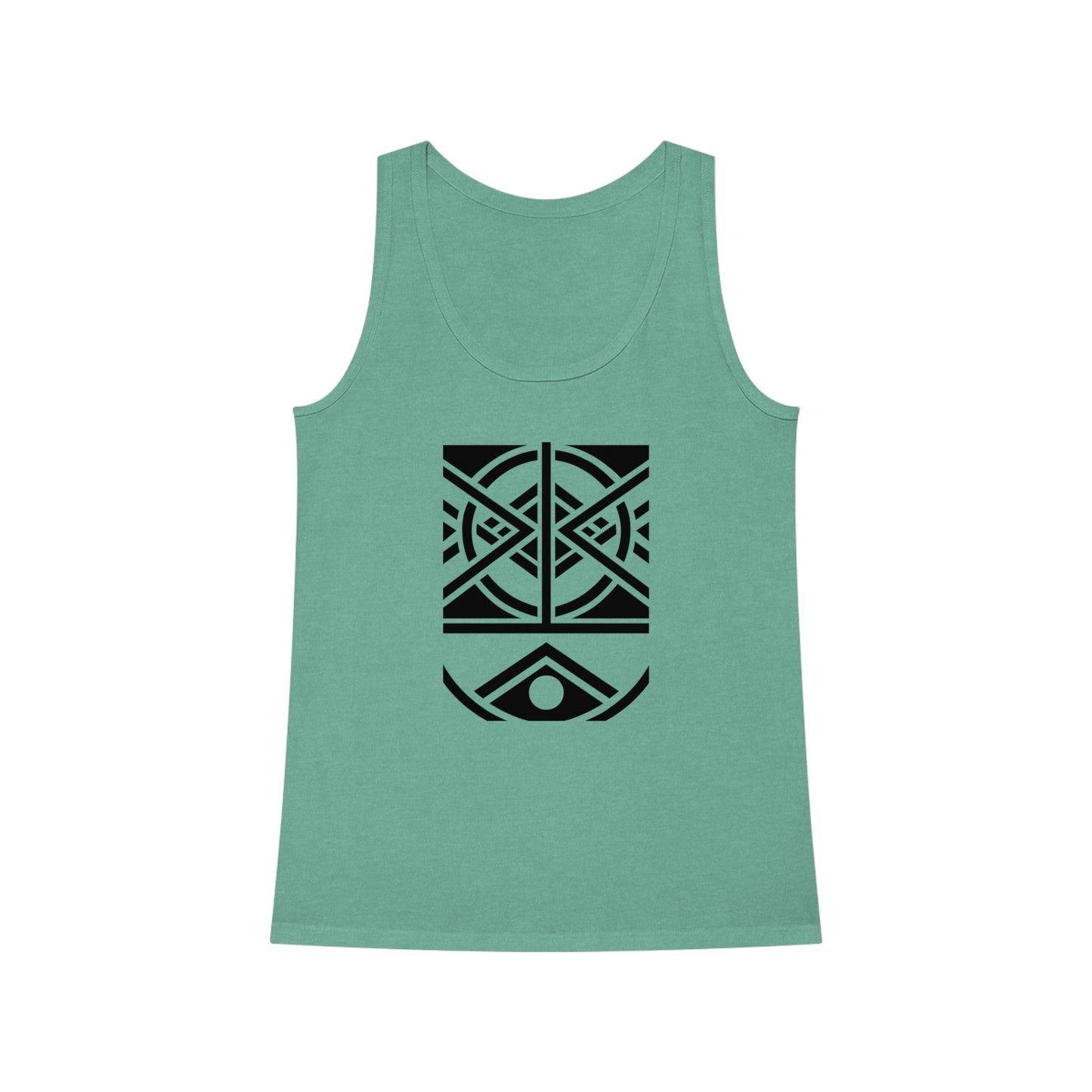 Women's Dreamer 100% Organic Cotton Tank Top (Design 1)