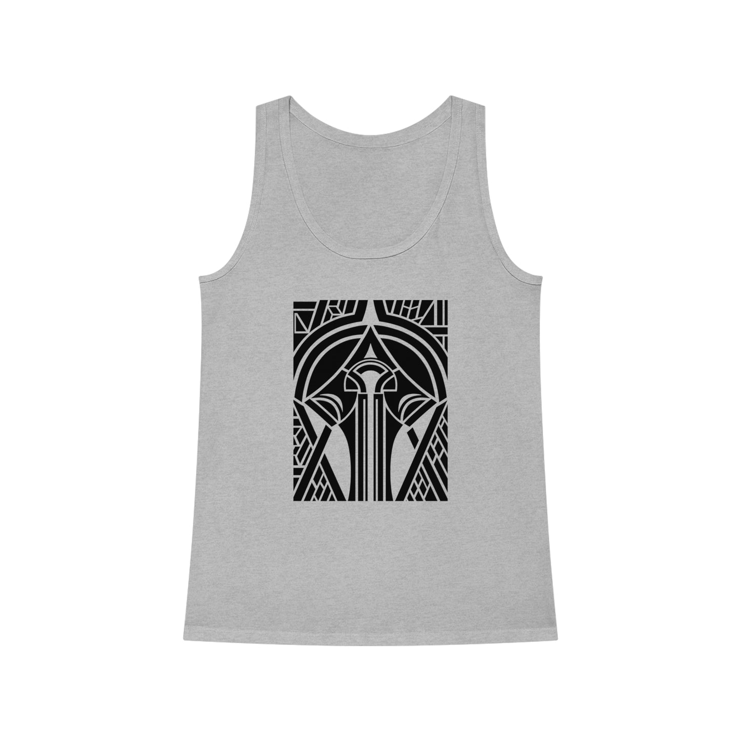 Women's Dreamer 100% Organic Cotton Tank Top (Design 25[2])