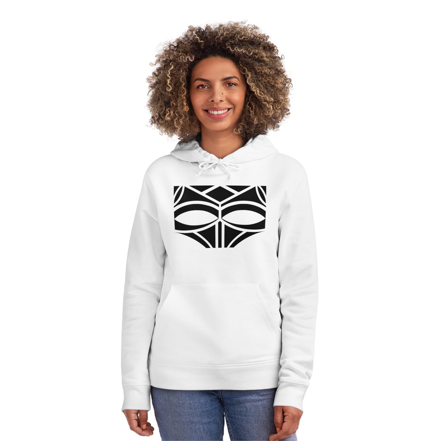 Unisex Drummer Hoodie (85% Organic Cotton and 15% Recycled Polyester) - Design 3