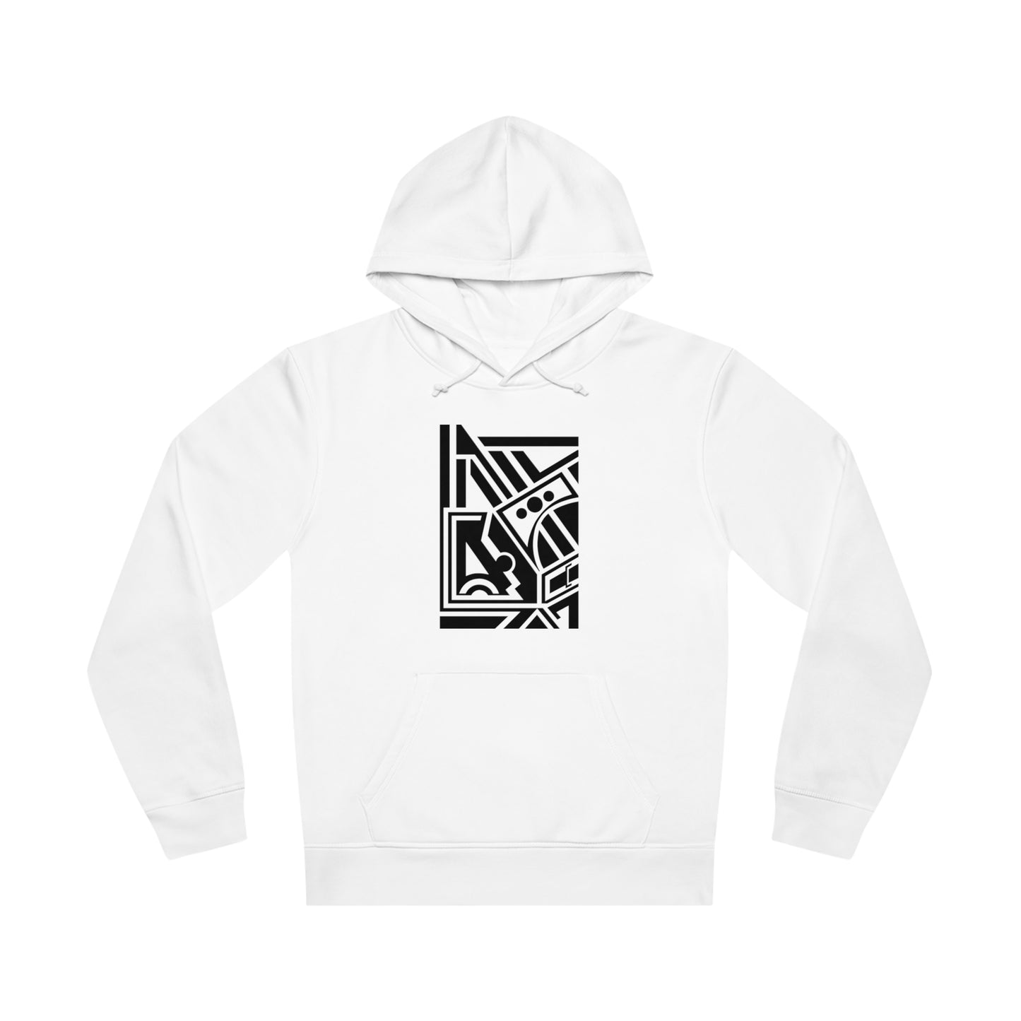 Unisex Drummer Hoodie (85% Organic Cotton and 15% Recycled Polyester) - Design 2