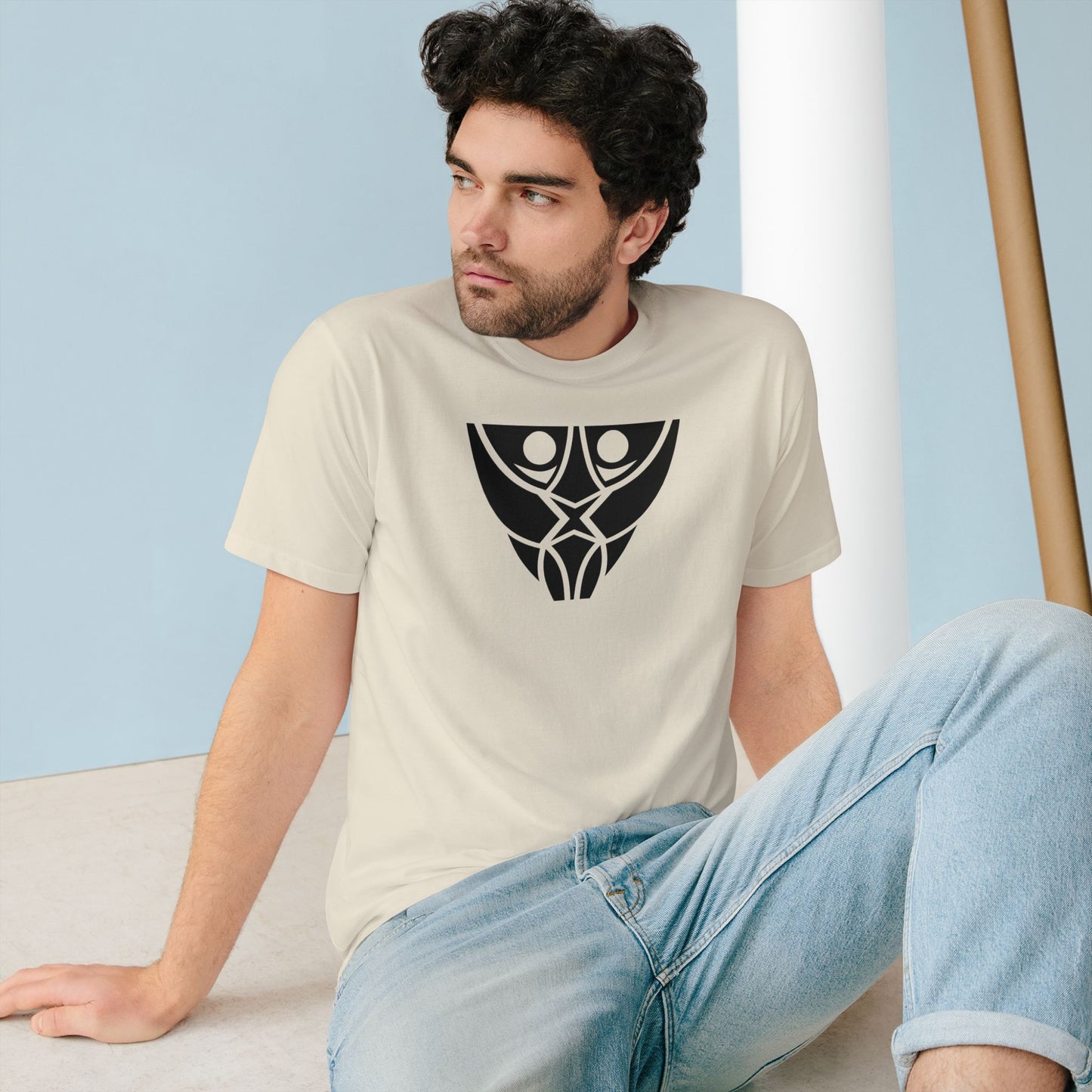 Unisex 100% Organic Cotton Staple T-shirt (Design 19)