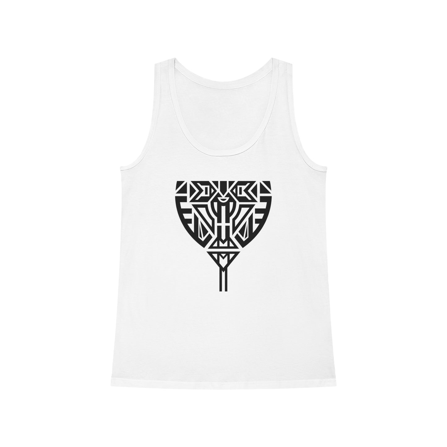 Women's Dreamer 100% Organic Cotton Tank Top (Design 10)