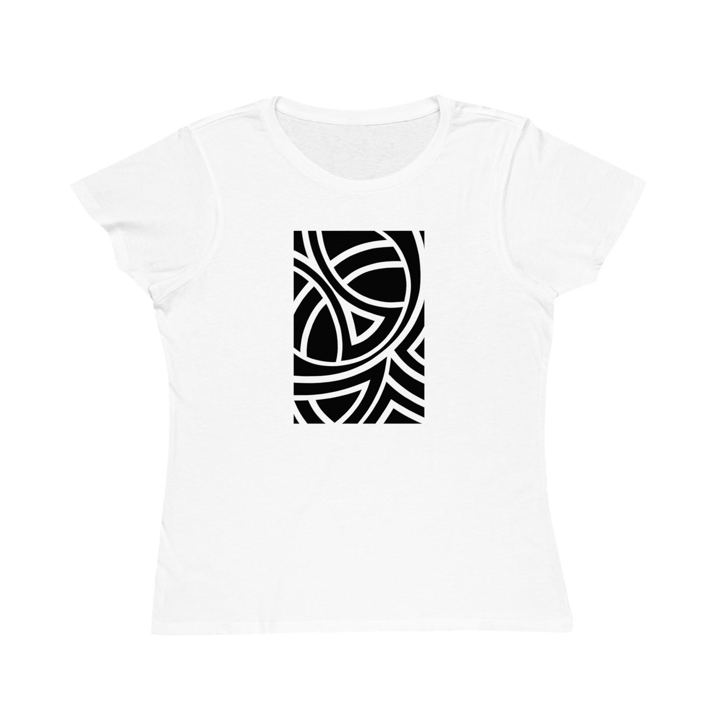 Women's Classic 100% Organic Cotton T-Shirt (Design 4)