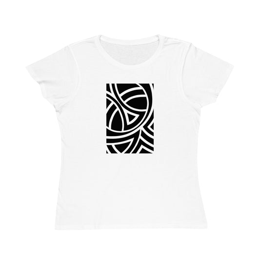 Women's Classic 100% Organic Cotton T-Shirt (Design 4)