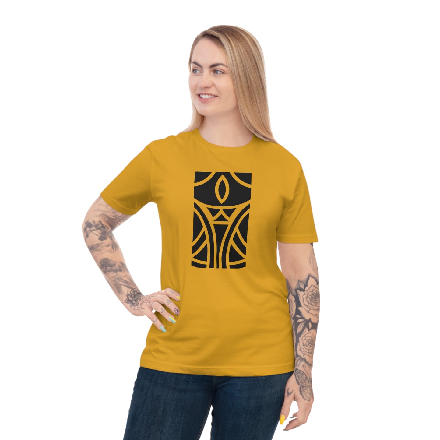 Unisex 100% Organic Cotton Classic Jersey T-shirt (Design 12)