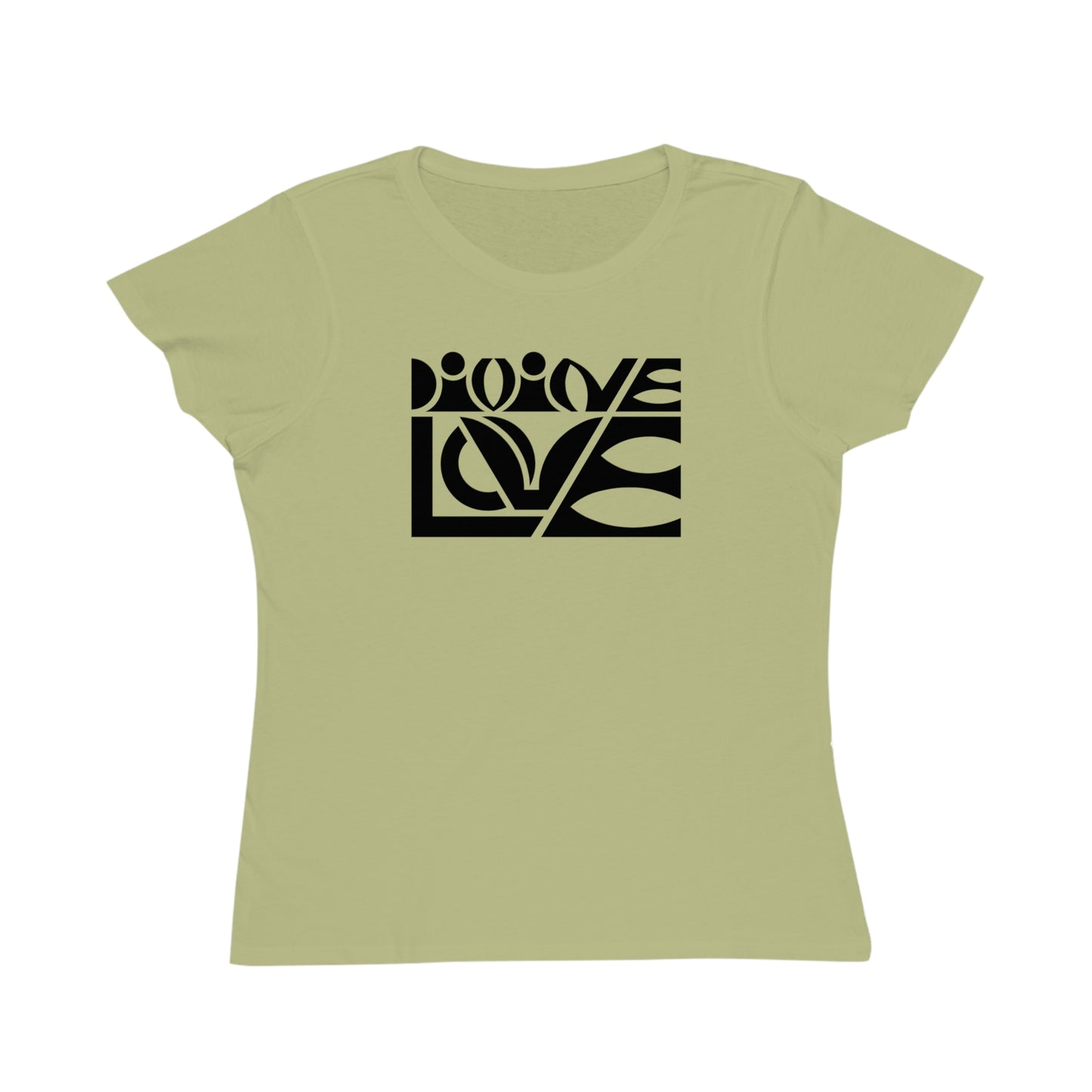 Women's Classic 100% Organic Cotton T-Shirt (Divine Love)