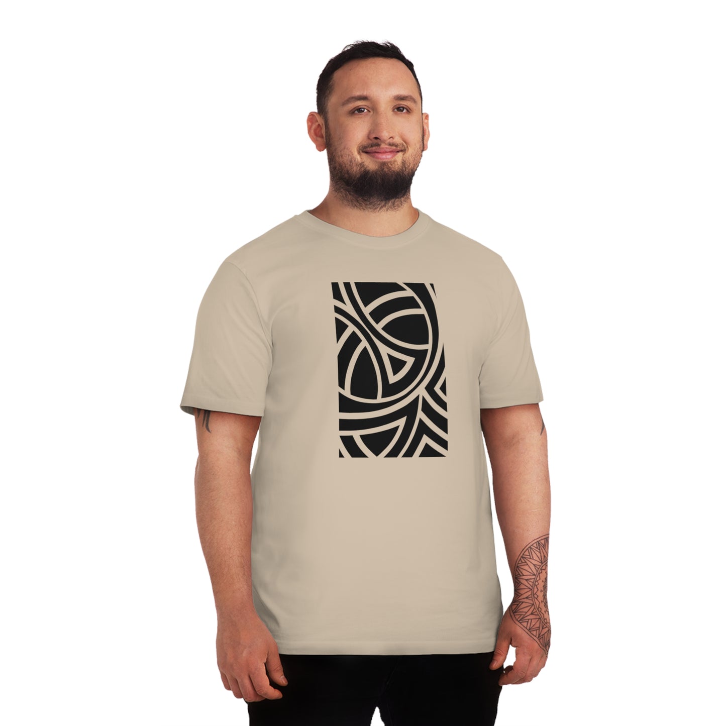 Men's Sparker 100% Organic Cotton T-shirt (Design 4)