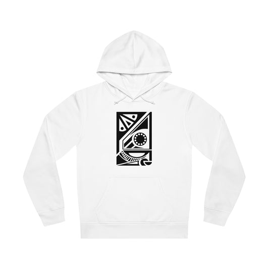 Unisex Drummer Hoodie (85% Organic Cotton and 15% Recycled Polyester) - Design 17 (2)