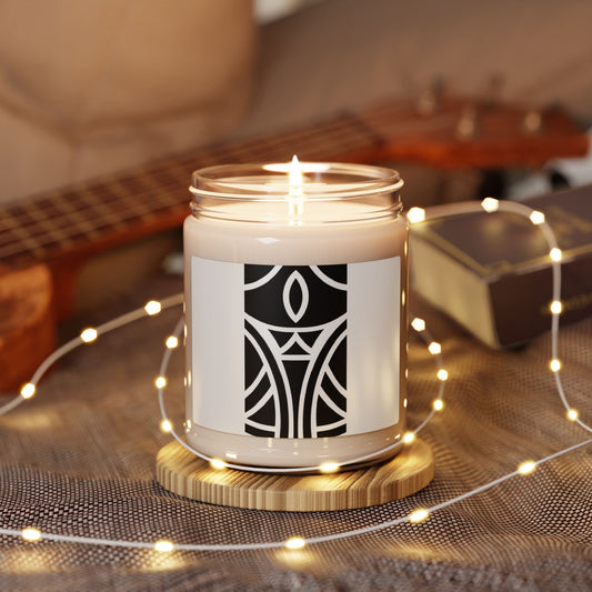 Scented Soy Candle, 9oz (Design 12)